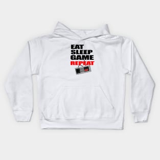 Funny Eat Sleep Game Repeat Gamer t-shirt Kids Hoodie